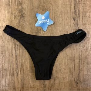 BRAND NEW NWT black cheeky bikini bottom